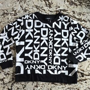 DKNY Monochrome Logo Crewneck